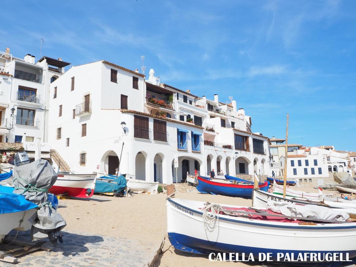 Espectacular Apartamento En Calella De Palafrugell, Vistas Al Mar Exterior foto